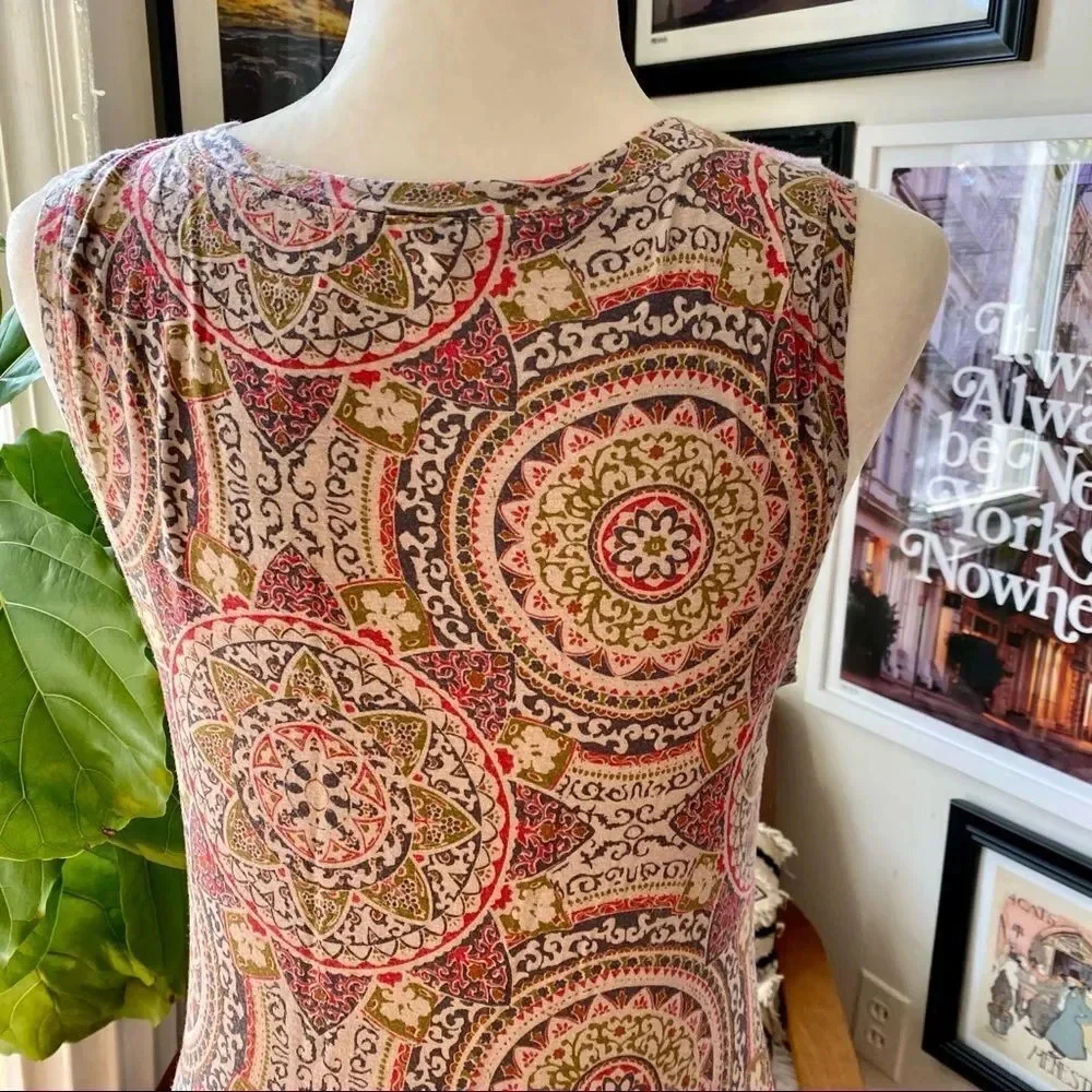 Free People‎ Mandala Bodycon Midi Dress - Picture 6 of 8